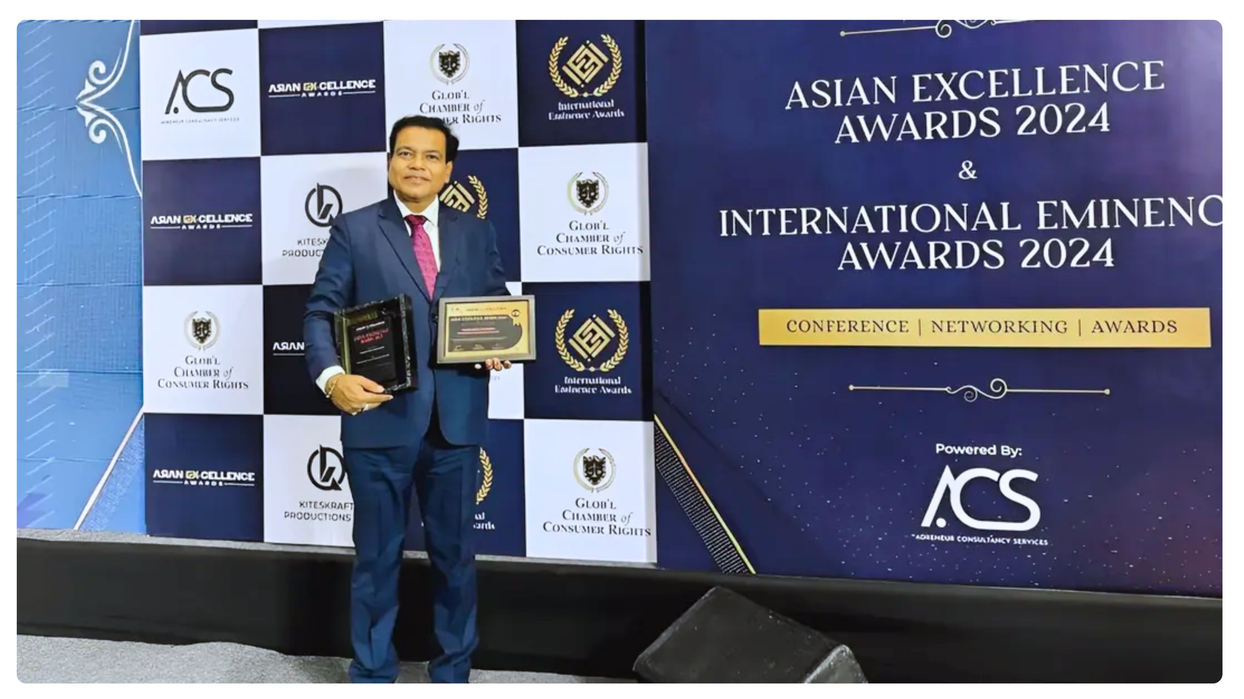 Community Empowerment Award 2024 trophy